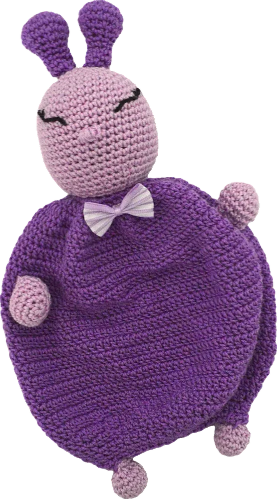 Dudú caracol, tejido a crochet por Ana
